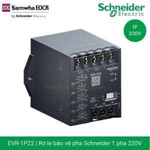 Rơ-le bảo vệ pha, bảo vệ điện áp EVR-1P22 Schneider