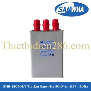 SMB-45050KT Tụ dầu Samwha 50kVAr 415V - 50Hz