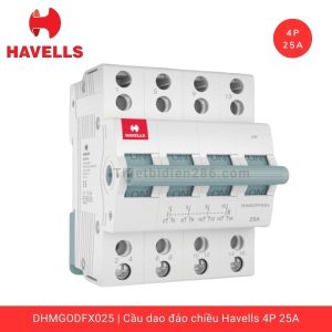 Cầu dao đảo chiều Havells 4P 25A DHMGOFPX025