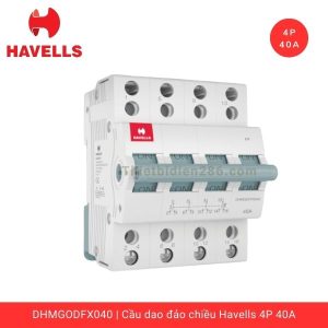 Cầu dao đảo chiều Havells 4P 40A DHMGOFPX040
