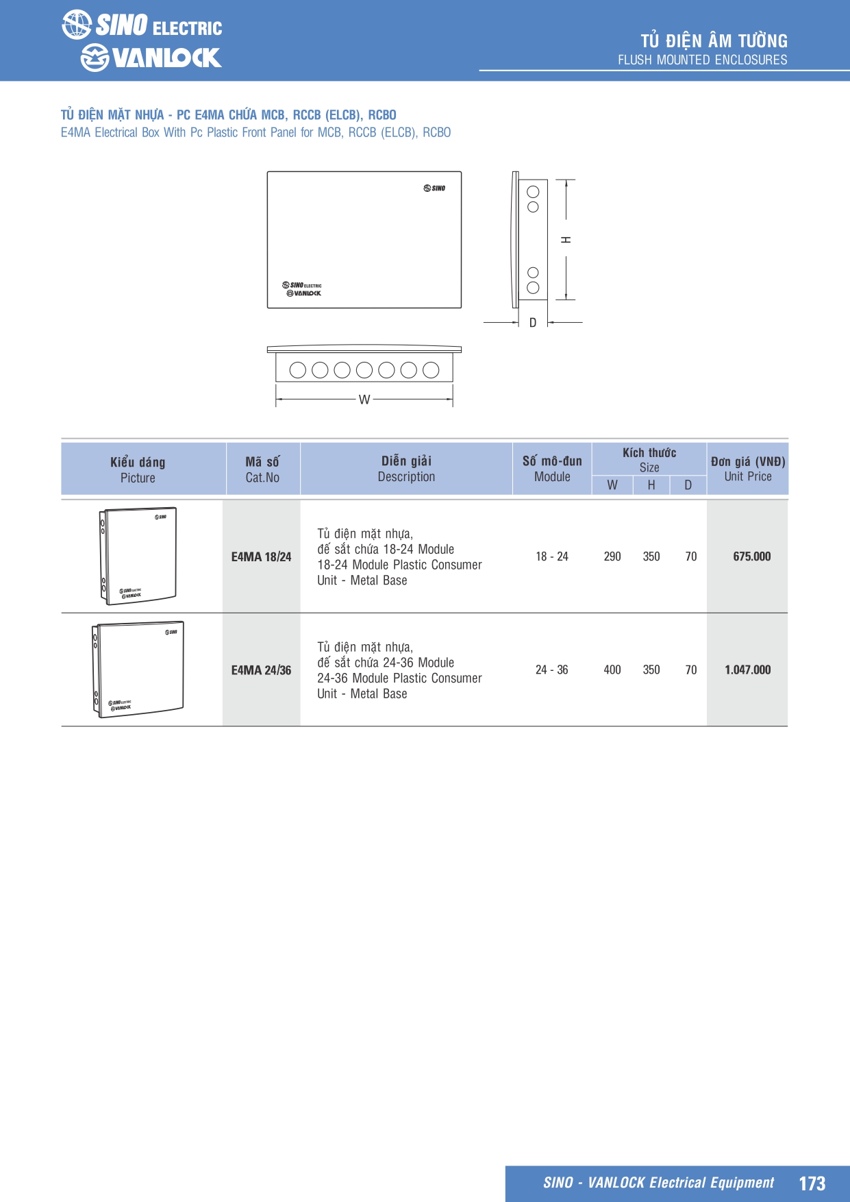 Tủ điện Sino – Vanlock là một sản phẩm tủ điện chất lượng cao được sản xuất bởi công ty Sino – Vanlock. Tủ điện này được thiết kế để đáp ứng các yêu cầu về an toàn và hiệu suất trong việc điều khiển và bảo vệ các thiết bị điện trong hệ thống điện. Tủ điện Sino – Vanlock được sử dụng rộng rãi trong các ngành công nghiệp, nhà máy, tòa nhà và các công trình xây dựng khác. Đặc điểm nổi bật của tủ điện Sino – Vanlock bao gồm độ bền cao, tính ổn định, dễ lắp đặt và vận hành, đảm bảo an toàn cho người sử dụng và thiết bị điện. Bảng giá tủ điện Sino Vanlock 2024