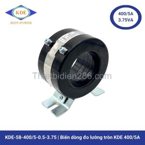 Biến dòng đo lường tròn KDE58-400/5A