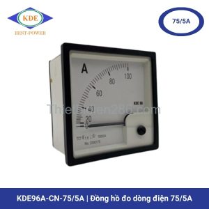 Đồng hồ đo dòng điện KDE96A-CN-75/5A
