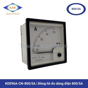 Đồng hồ đo dòng điện KDE96A-CN-800/5A