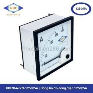 Đồng hồ đo dòng dòng điện KDE96A-VN-1250/5A