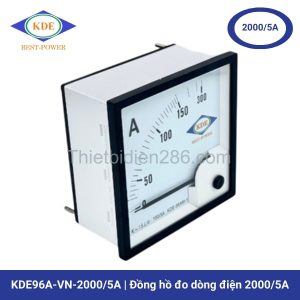 Đồng hồ đo dòng điện KDE96A-VN-2000/5A