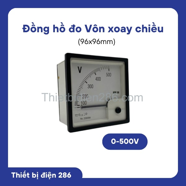 Đồng hồ đo Vôn xoay chiều KDE96V-CN