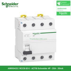 A9R50425 Aptomat Schneider - RCCB 4P 25A 30mA