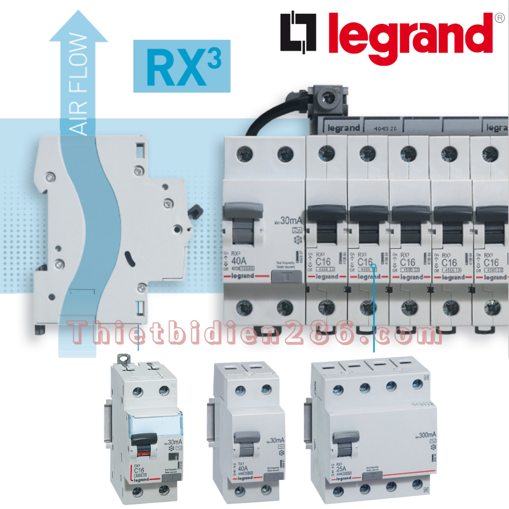 aptomat chống giật Legrand