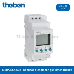 Công tắc điện tử hẹn giờ Timer SIMPLEXA 602 Theben