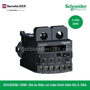 Rơ le điện tử có màn hình hiển thị EOCRSSD-30W Schneider