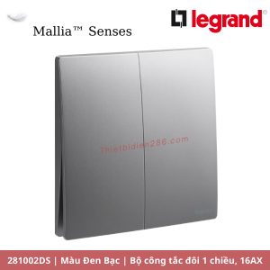 281002DS - Bộ công tắc đôi 1 chiều 16AX Legrand