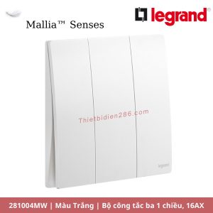 281004MW - Bộ công tắc ba 1 chiều 16AX Legrand