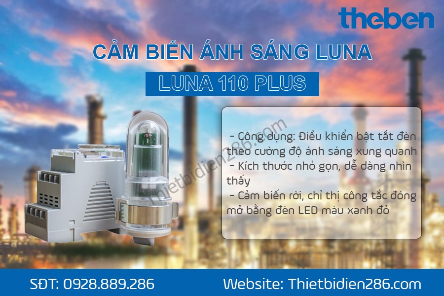 Cảm biến ánh sáng LUNA 110 Plus Theben