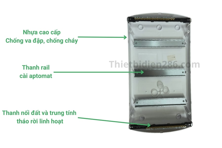 Chức năng tủ điện âm tường Schneider EZ9E312S2S