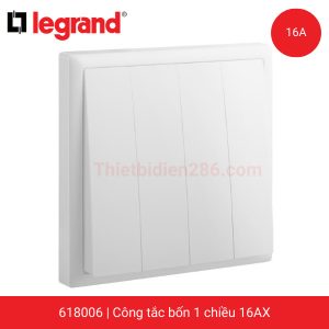 công tắc bốn 1 chiều Legrand ELOÉ