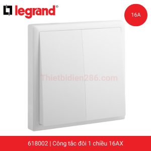 công tắc đôi 1 chiều 618002 legrand ELOÉ