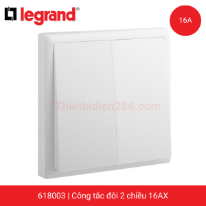 công tắc đôi 2 chiều 618003 legrand eloe