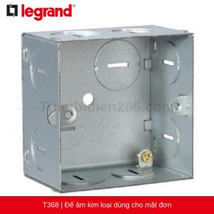 đế ân kim loại dùng cho mặt đơn T368 Legarnd