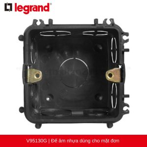 để âm nhựa dùng cho mặt đơn V95130G Legrand