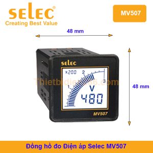 Đồng hồ đo dòng điện 3 pha Selec MV507