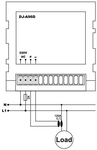 Sơ đồ nối DJ-A96D