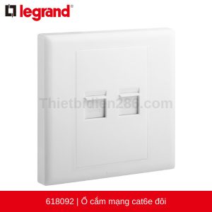 bộ ổ cắm mạng cat6 đôi 618092