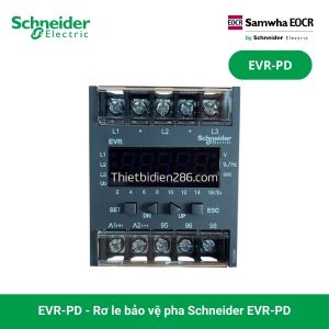 Rơ le bảo vệ pha có màn hình hiển thị Schneider EVR-PD