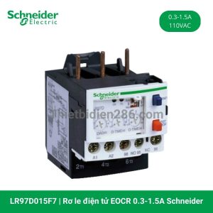 Rơ le điện tử EOCR LR97D015F7 Schneider