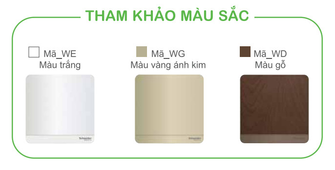 Công tắc và ổ cắm AvatarOn Schneider Electric