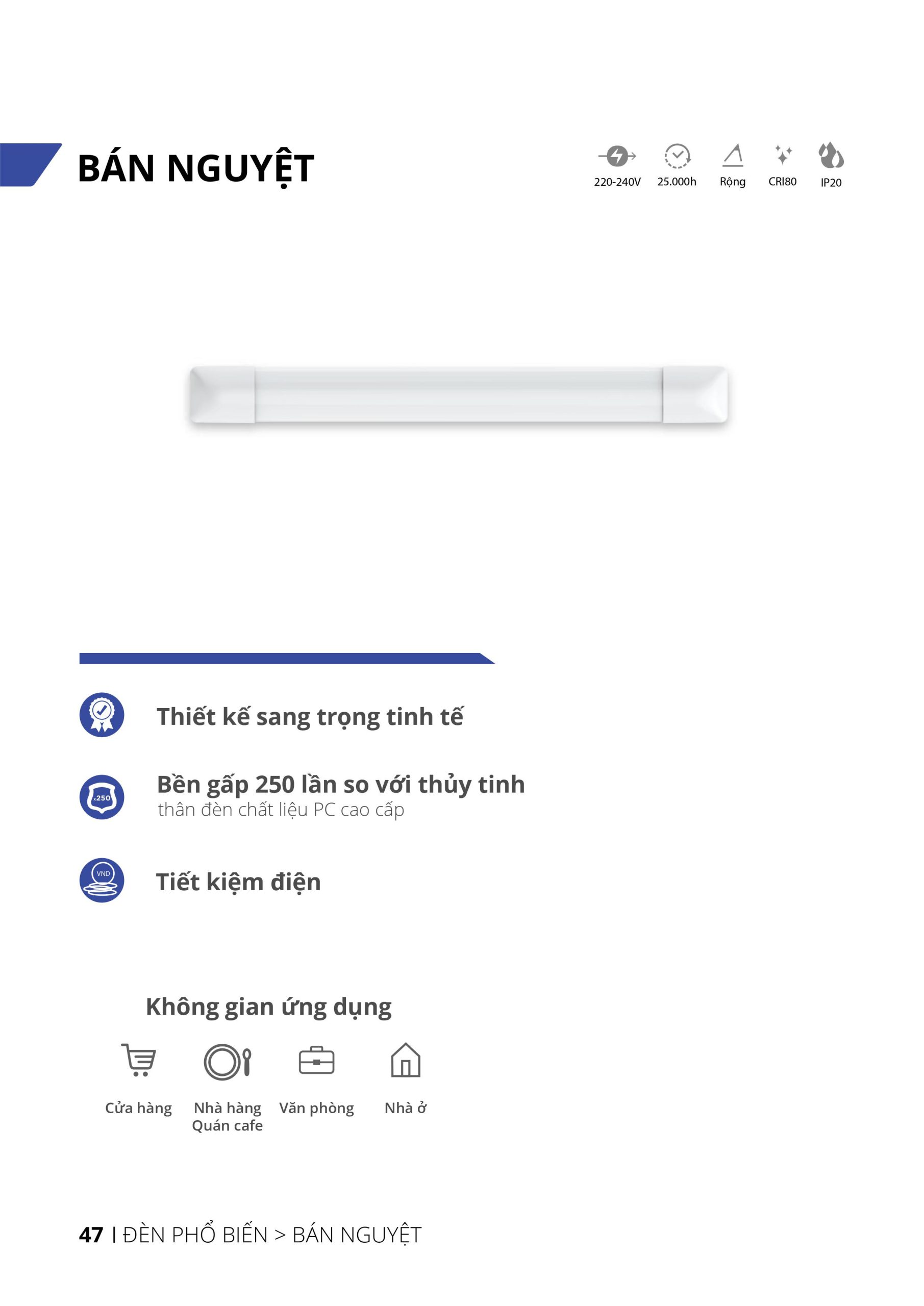 Bảng giá đèn LED Panasonic