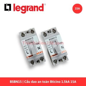 Cầu dao an toàn 15A Bticino Legrand