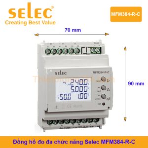 Đồng hồ đo đa chức năng Selec MFM384-R-C