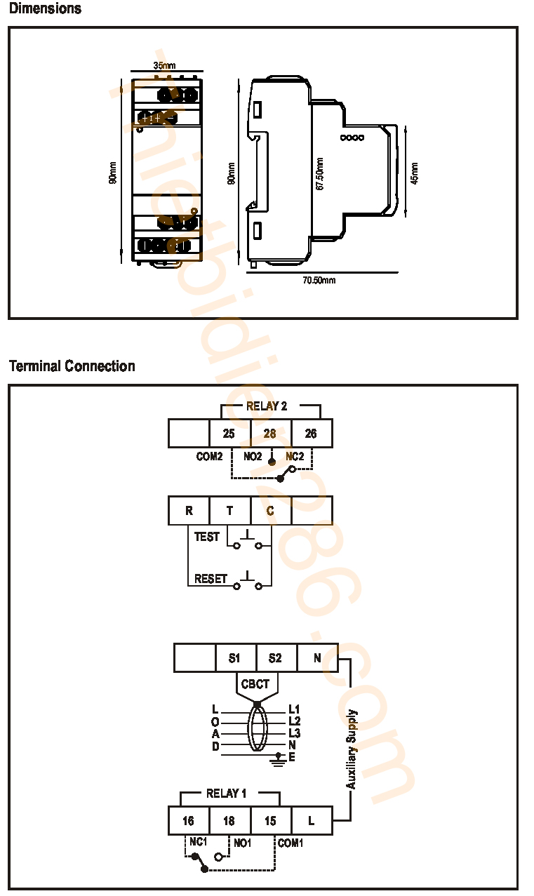 kích thước Selec 900ELR