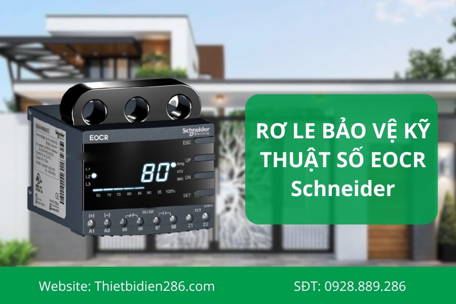 Rơ le bảo vệ kỹ thuật số Schneider EOCR