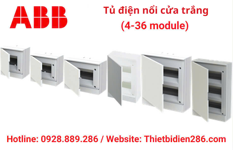 Tủ điện nhựa nổi ABB là một sản phẩm của hãng ABB, một trong những công ty hàng đầu thế giới trong lĩnh vực công nghệ điện và tự động hóa. Tủ điện nhựa thường được sử dụng để bảo vệ các thiết bị điện và hệ thống điện trong các ứng dụng công nghiệp, thương mại và dân dụng.