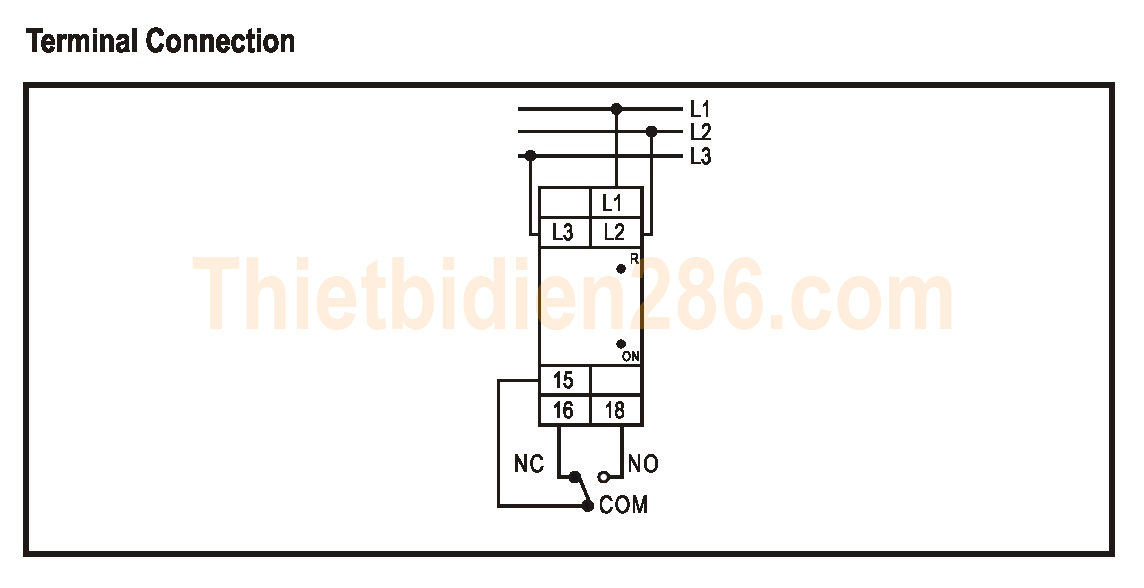 Cách kết nối Selec 600VPR-310