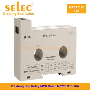 Ct dùng cho Relay MPR Selec MPCT D15 10A