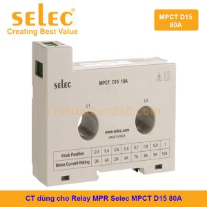 Ct dùng cho Relay MPR Selec MPCT D15 80A