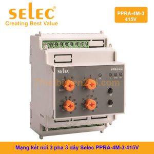 Mạng kết nối 3 pha 3 dây Selec PPRA-4M-3-415V