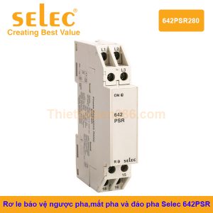 Rơ le bảo vệ ngược pha, mất pha và đảo pha Selec 642PSR280