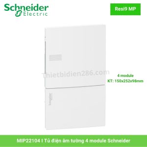 Tủ điện nhựa âm tường MIP22104 Schneider