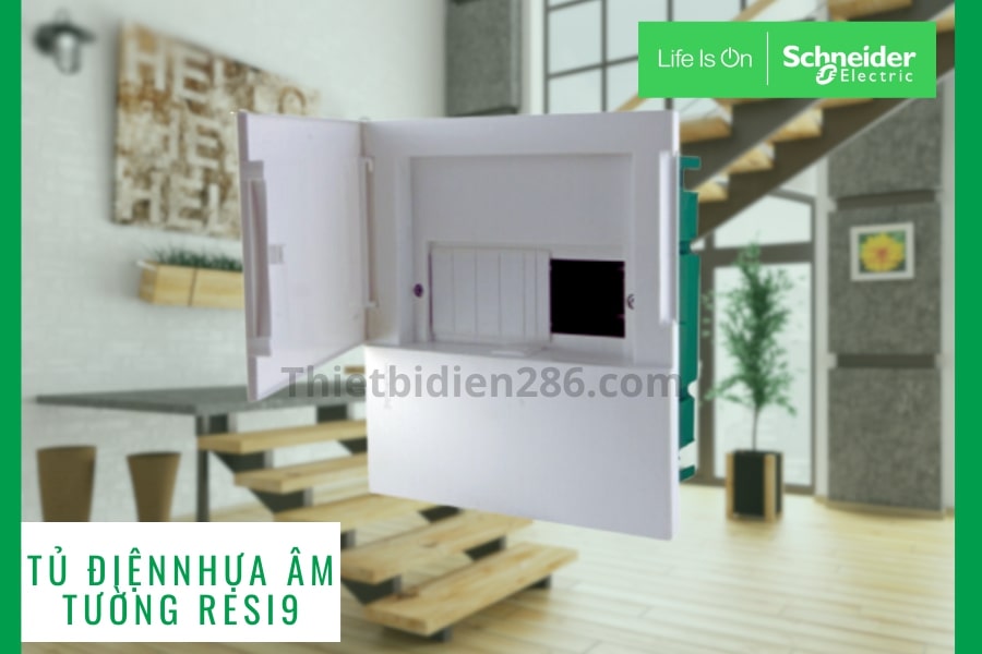 Tủ điện nhựa âm tường Resi9 Schneider