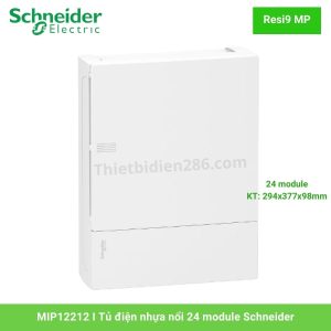 Tủ điện nhựa nổi 24 module MIP12212 Schneider