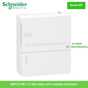 Tủ điện nhựa nổi MIP12108 Schneider