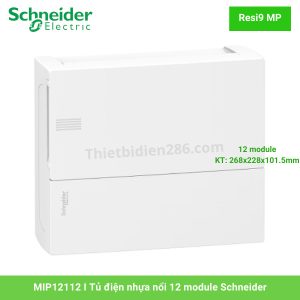 Tủ điện nhựa nổi MIP12112 Schneider