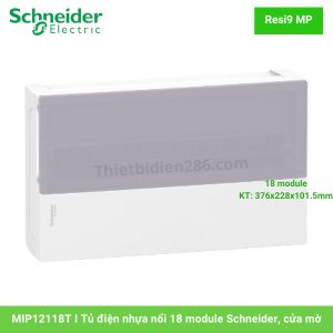 Tủ điện nhựa nổi MIP12118T Schneider