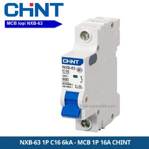 NXB‐63 1P C16 6kA - MCB 1P 16A 6kA Chint