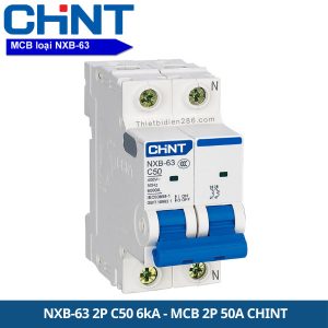 NXB‐63 2P C50 6kA - CB 2P 50A 6kA Chint