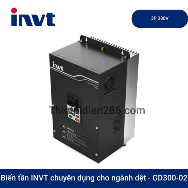 Biến tần INVT chuyên dùng cho ngành dệt GD300-02